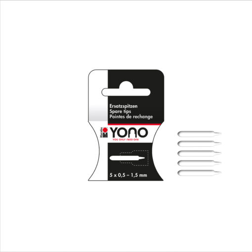 Marabu YONO Spitzen, 0,5 - 1,5 mm