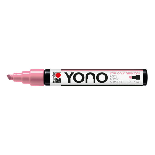 Marabu YONO Marker Rosa, mit Keilspitze, 0,5-5 mm