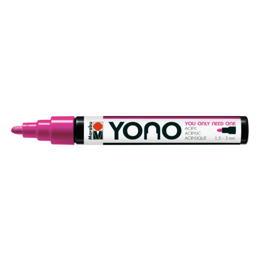 Marabu YONO Marker Magenta, mit Rundspitze 1,5-3mm