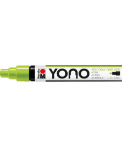 Marabu YONO Marker Neon-Gruen mit Rundspitze, 1,5-3 mm