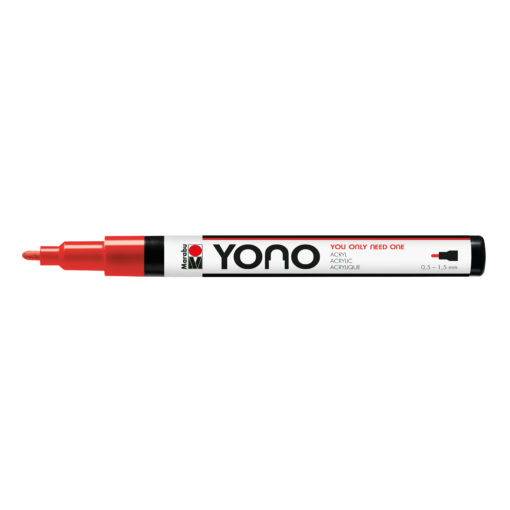 Marabu YONO Marker Kirsche, mit Rundspitze fein, 0,5-1,5 mm