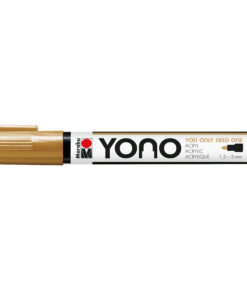 Marabu YONO Marker, Acrylmalstift 084 Gold