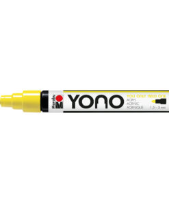 Marabu YONO Marker Neon-Gelb mit Rundspitze, 1,5-3 mm