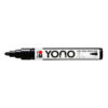Marabu YONO Marker Schwarz, universelle Rundspitze