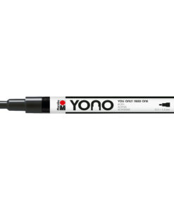 Marabu YONO Marker schwarz mit Rundspitze fein, 0,5-1,5 mmmm