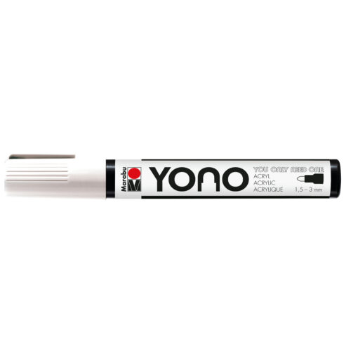 Marabu YONO Marker Acrylmalstift weiß