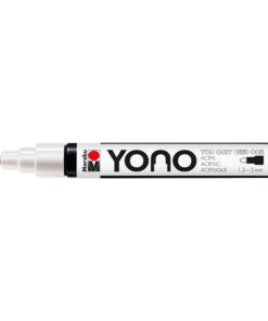 Marabu YONO Marker weiß mit Rundspitze, 1,5-3 mm