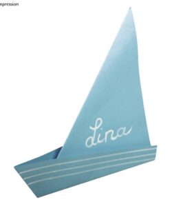 Origami Faltpapier Segelschiffchen