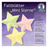 Ursus Faltblätter Mini-Sterne, 15 x 15 cm