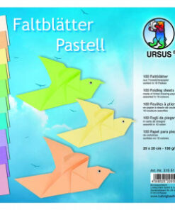 Ursus Faltblätter Pastell, 20 x 20 cm