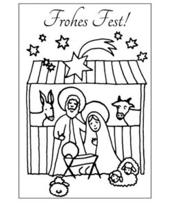 Stempel Clear Frohes Fest