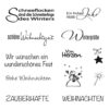 Stempel Clear Weihnachten und Winter