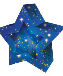 Laternen-Rohling, Bastelset Twinkle Star, Sternenhimmel