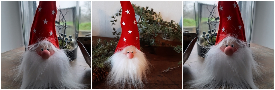 Nikolaus aus Holz und Filz