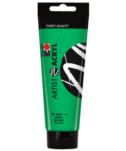 Künstleracrylfarbe 120 ml in Lichtgrün