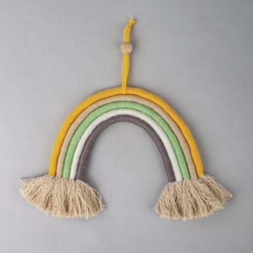 bp regenbogen aus makramee kordel wolle 05