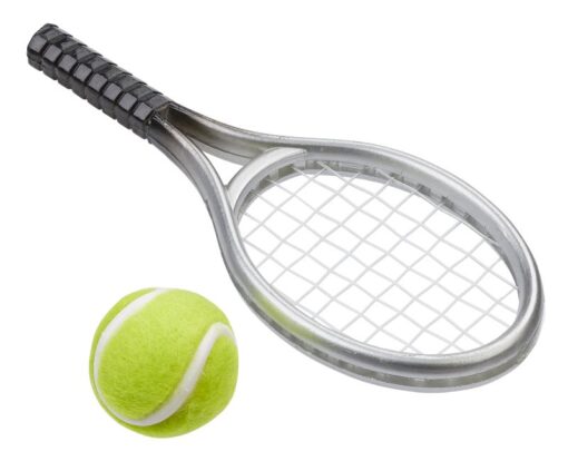 Miniatur-Tennisschläger mit Ball