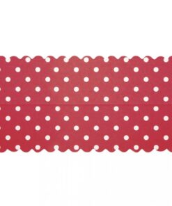 Papiertüten-Lasche in rosa, zum Verschließen