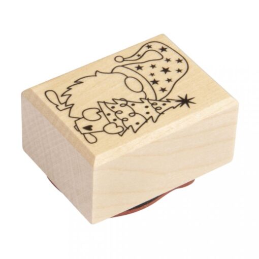 Stempel Wichtel Theo, 3x4 cm