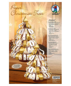 Set Paper Christmas Trees Glamour