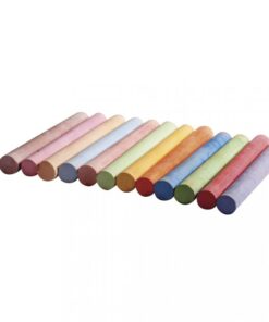 Tafelkreide, bunt, 12 Stück
