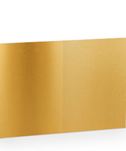 Rössler Doppelkarte B6 Gold metallic