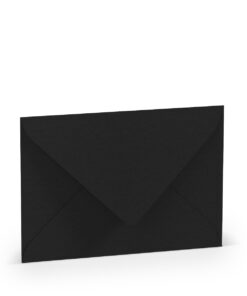 Umschlag C6 in schwarz