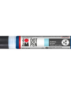 Dot Pen Mittelblau, 3D-Effektfarbe direkt aus dem Liner