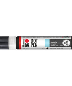 Dot Pen Schwarz, 3D-Effektfarbe direkt aus dem Liner