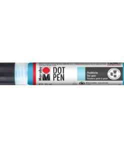 Dot Pen Hellblau, 3D-Effektfarbe direkt aus dem Liner
