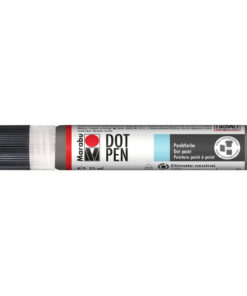 Dot Pen Hellgrau, 3D-Effektfarbe direkt aus dem Liner