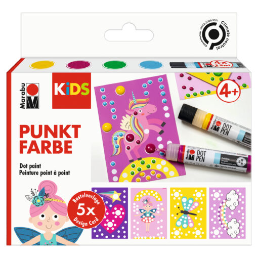 Marabu KiDS Punktfarbe Set Einhorn