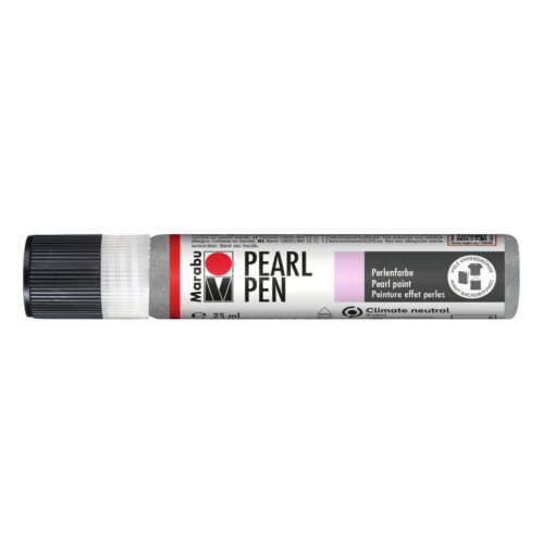 Pearl Pen Schimmer-Silber, Effektfarbe direkt aus dem Liner