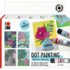 Marabu Dot Painting Set Blossom Beauty, 3D Liner