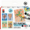 Marabu Dot Painting Set Fairytale Circus, 3D Liner