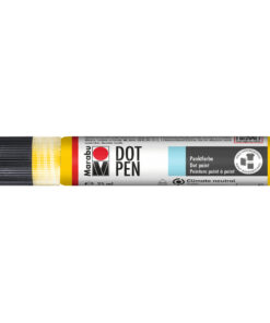 Dot Pen Gelb, 3D-Effektfarbe direkt aus dem Liner