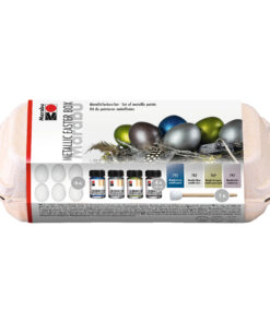 Metallic-Farben zum Malen von Ostereiern