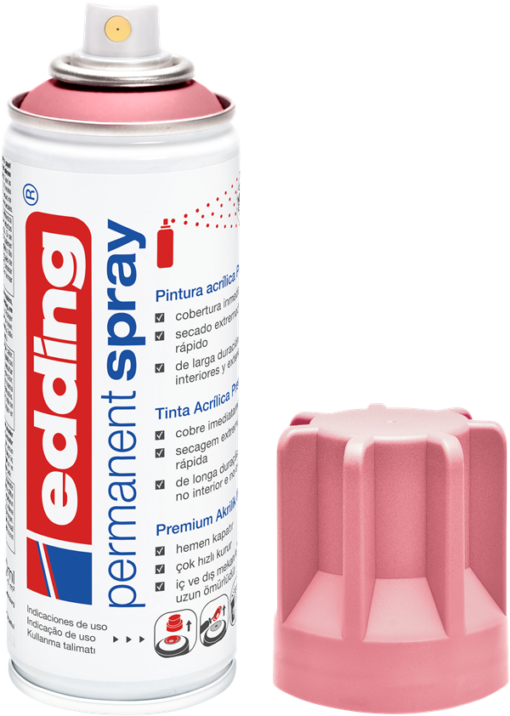 edding 5200 Permanentspray edel mauve matt