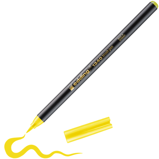 edding 1340 Brush-Pen gelb