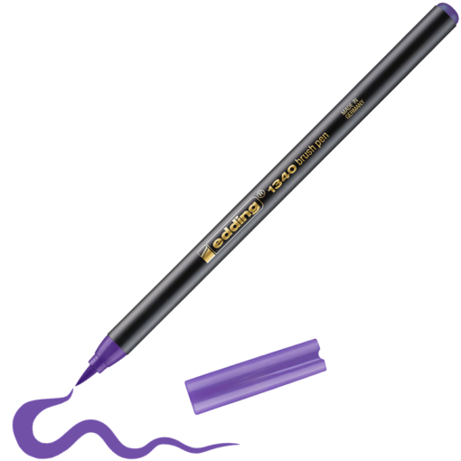 edding 1340 Brush-Pen violett