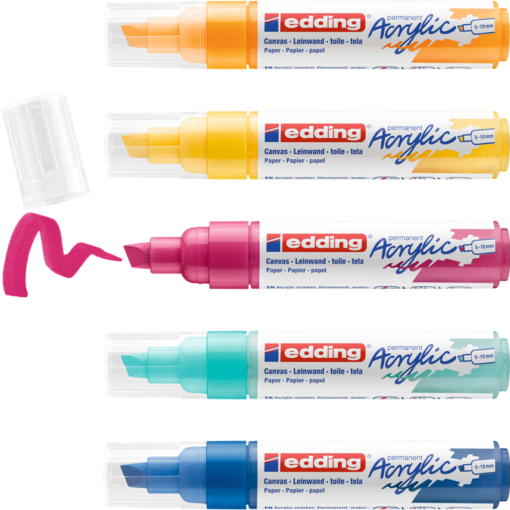 edding Acrylmarker 5000 Set neon