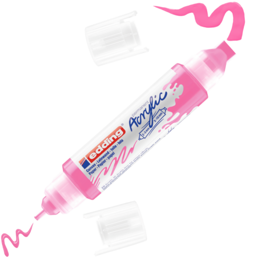 edding 5400 Acryl 3D Double Liner in neonpink