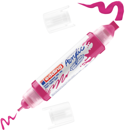 edding 5400 Acryl 3D Double Liner in telemagenta