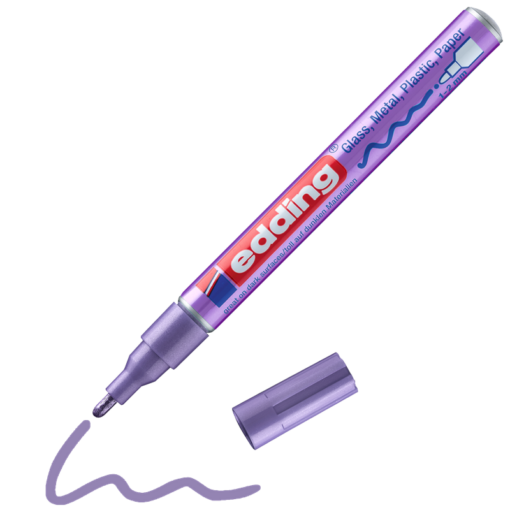 edding Glanzlackmarker 751 violett-metallic