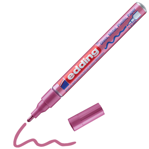 edding Glanzlackmarker 751 pink-metallic