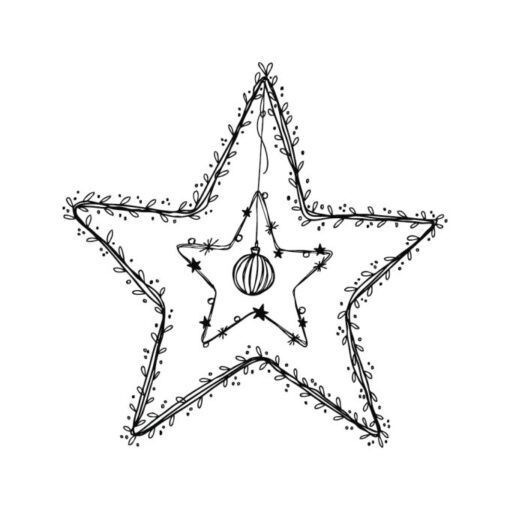 Stempel: Star und Sternchen