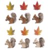 Holzstreu Herbst