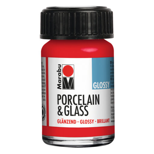 Porcelain & Glass Glossy in Kirsche