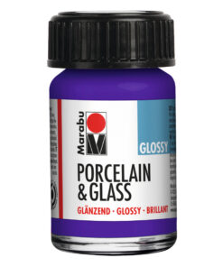 Porcelain & Glass Glossy in Violett