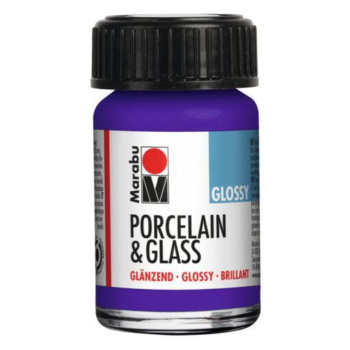 Porcelain & Glass Glossy in Violett